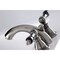Kingston Brass Duchess Widespread Bathroom Faucet W/ Plastic Pop-Up, Black Stainless KB953AKL - alternate 4